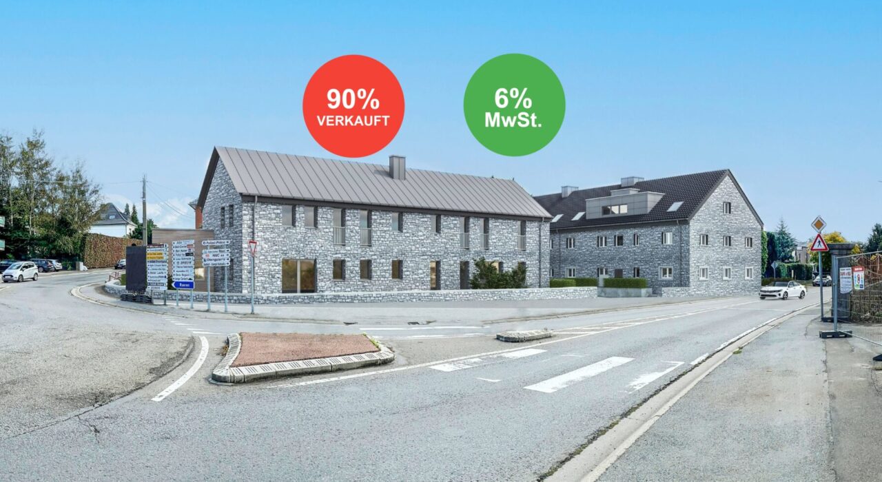 Nur noch 2 Wohnungen verfügbar!